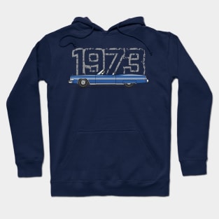 73 Blue Hoodie